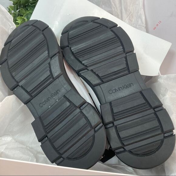 Calvin Klein Cillian Smooth Calf Reflective Boots Size 11.5 - Picture 9 of 9